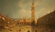 Giovanni Antonio Canal Piazza San Marco oil on canvas